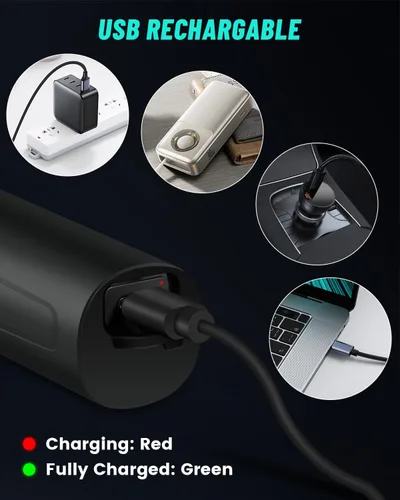 Vista 5 de Luces de bicicleta superbrillantes para conducción nocturna, compatibles con montaje Garmin/GoPro, faro de bicicleta de 1200 lúmenes, luz trasera