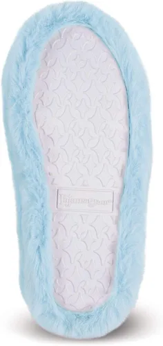 Vista 3 de PajamaGram - Zapatillas para mujer con forro polar, pantuflas abotinadas