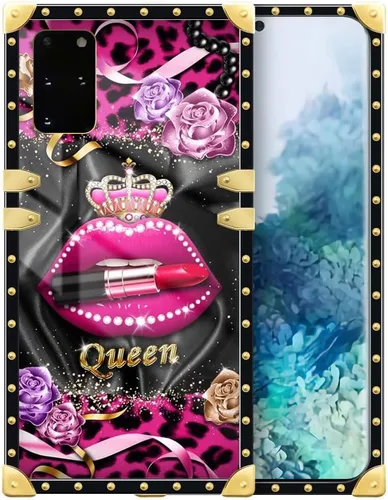 Vista 37 de Funda compatible con Samsung Galaxy S10 4G, TPU suave de lujo y parte trasera de policarbonato duro para niñas y mujeres, funda protectora a prueba