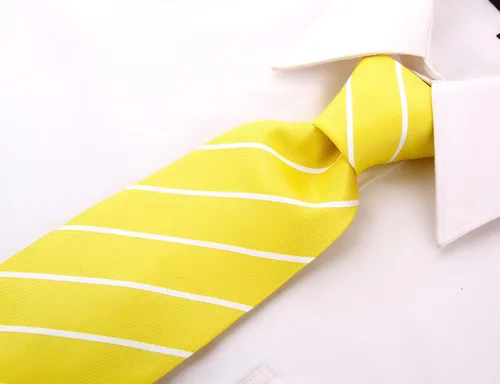 Vista 23 de Scott Allan - Corbatas de rayas para hombre - Corbata tejida para hombre