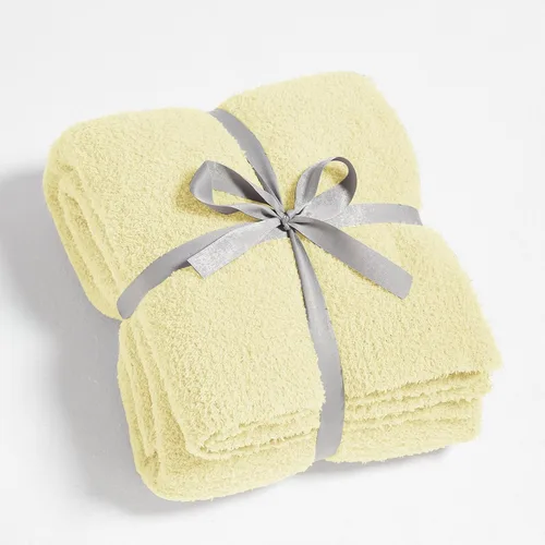 Vista 16 de CYMULA Manta de Punto Súper Suave Tamaño Throw Beige - Ligera Afelpada Esponjosa Mullida Cálida Acogedora Mantas y Throws para Sofá Cama Uso