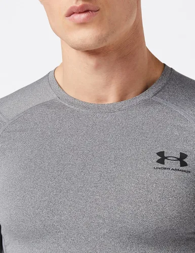Vista 3 de Under Armour ColdGear - Camiseta ajustada de cuello redondo para hombre
