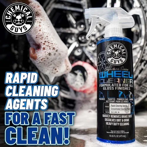 Vista 5 de Chemical Guys CLD_203_1602 Signature Series Limpiador de ruedas, formulado para todos los acabados brillantes, seguro para autos, camiones, SUV