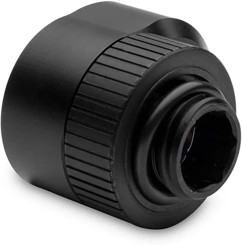 Vista 3 de EKWB EK-Quantum Adaptador de desplazamiento giratorio de torque, 0.276 in, negro, paquete de 2