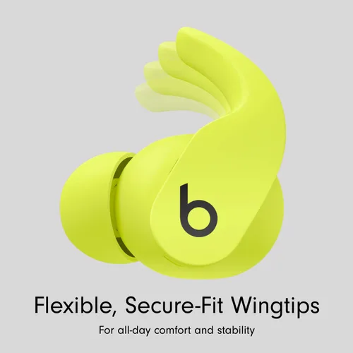 Vista 2 de Beats Fit Pro - Auriculares inalámbricos con cancelación de ruido - Chip de auriculares Apple H1 - Amarillo Volt (renovado)