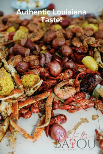 Vista 5 de Been to the Bayou Mezcla original de condimentos para hervir mariscos cajún, auténtica mezcla de especias de Louisiana para cangrejos de camarón