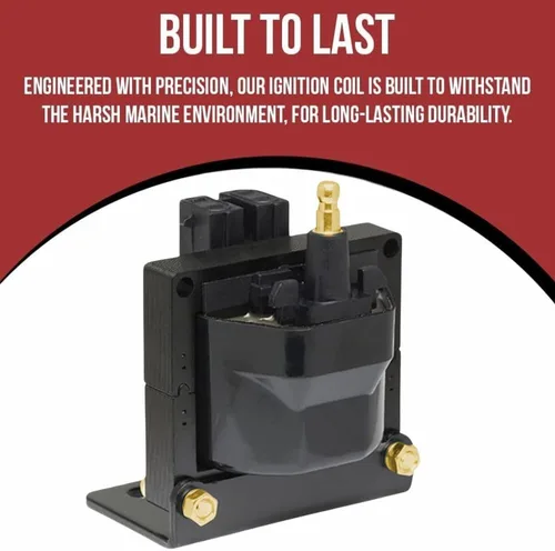 Vista 6 de Bobina de encendido para motores marinos MerCruiser Volvo Penta OMC 3.0L 4.3L 5.0L 5.7L 7.4L 8.1L 8.2L Mercury 817378T 898253T27, Volvo Penta