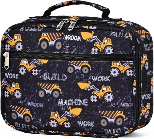 Vista 7 de abshoo Bolsa de almuerzo con aislamiento térmico para niñas, bolsa de almuerzo reutilizable, kit de bolsa de comida para niñas escolares (mariposa)