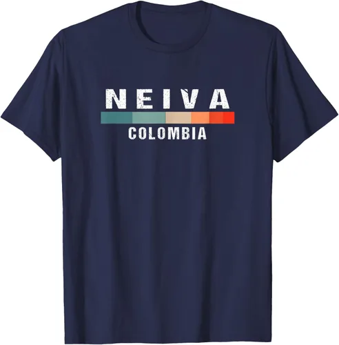 Vista 15 de Camiseta Neiva Colombia City Trip, Negro