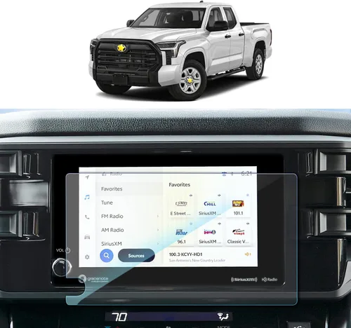 Vista 9 de SKTU Accesorios Tundra 2023 2024 2025 2026 Protector de pantalla para Toyota Tundra 2022-2026/Toyota Sequoia 2023-2026 14 pulgadas Navigation Toyota