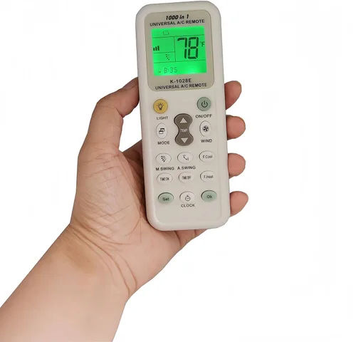 Vista 9 de Reemplazo universal de control remoto de CA compatible con Sanyo rcs-ks09 KS0911 KS1822 KS2422 KS3012W KS3622 26PEK1U6 KS2412W TS3622 XS2422