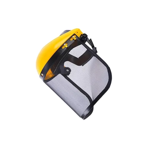 Vista 7 de Protector facial resistente a los impactos con diadema ajustable, protector transparente para trabajos metálicos y construcción, protector facial