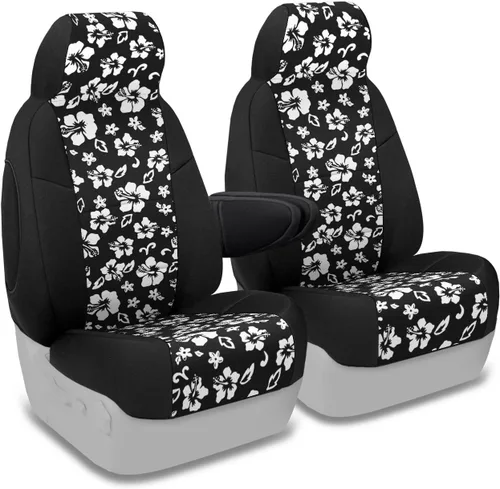 Vista 24 de Coverking - Funda para asiento de cubo para Chevrolet Suburban 1500/2500, color negro