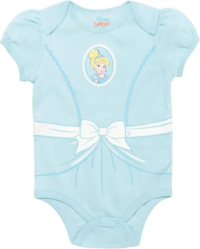 Vista 5 de Disney Princesa Ariel Cenicienta Aurora - Body y diadema para bebé recién nacido a bebé
