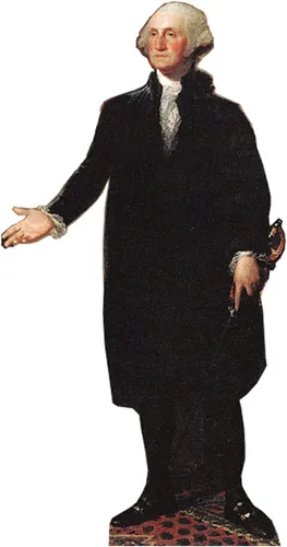 Vista 12 de Cardboard People Abraham Lincoln - Soporte de cartón de tamaño real