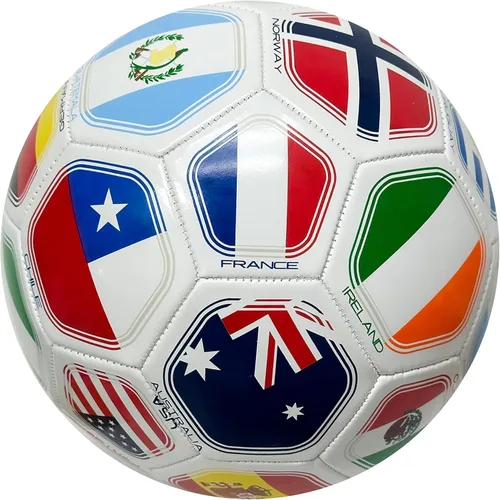 Vista 4 de Copa del Mundo País Brasil Entrenamiento Balón de Fútbol al Aire Libre Tamaño 5 Tamaño Futol (Tamaño 5) - Negro Verison