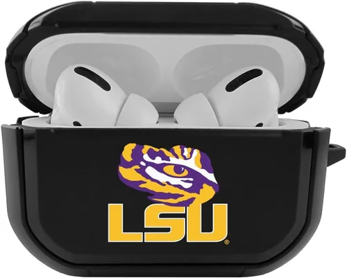 Vista 29 de Funda negra duradera para Apple AirPods Pro (1ª/2ª generación) con mosquetón - Alabama Crimson Tide