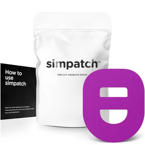 Vista 8 de Parche adhesivo para Omnipod con correa - Paquete de 25 (Color canela)