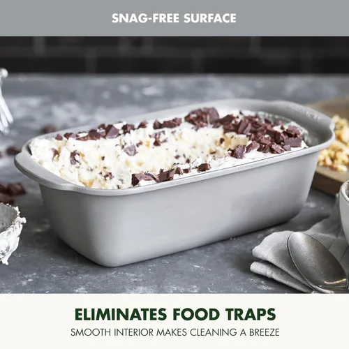 Vista 6 de GreenPan Premiere Ovenware - Molde antiadherente de cerámica saludable para pan de 1 libra, sin PFOA ni PFAS, utensilios para hornear resistentes a