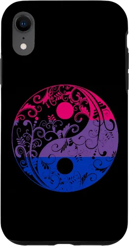 Vista 8 de iPhone 15 Bi Pride Yin Yang Bisexual Bisexualidad Bisexual Orgullo Bisexual Funda LGBTQ