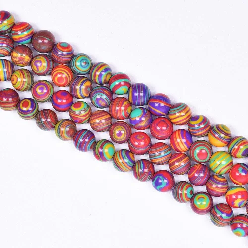 Vista 4 de 6mm Cuentas Redondas de Granate para Hacer Joyería DIY, Poder Curativo de Cristal, Piedras Preciosas Sueltas para Hacer Pulseras y Collares, Hilo