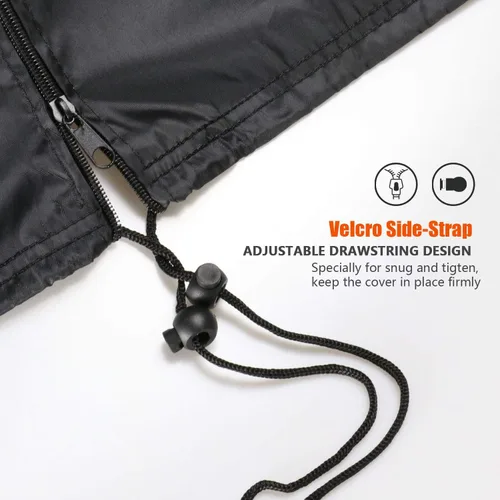 Vista 3 de Treadmill Cover for Non-Folding Home Treadmill with Zipper and Drawstring