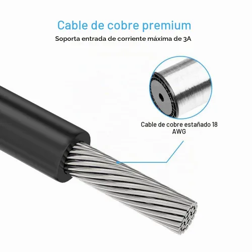 Vista 7 de J&D Cable de extensión de alimentación SATA de 15 pines (paquete de 2), cable Sata macho a hembra, extensión de cable de alimentación SATA, 10
