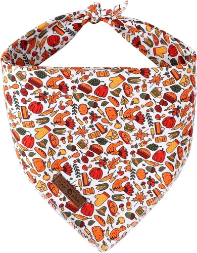 Vista 32 de Lionet Paws Bandana para Perro de Algodón Lavable Pañuelo Bufanda Bandana Triangular para Perros Pequeños Medianos y Grandes Cuadrícula Negra