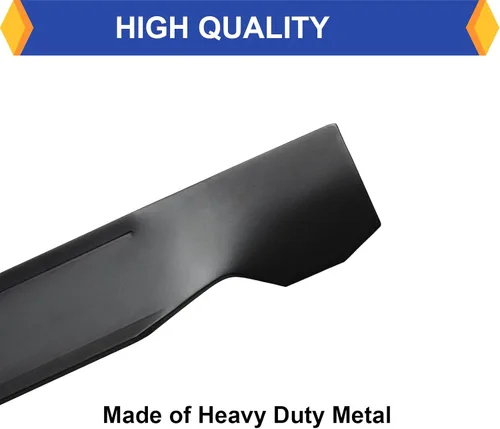 Vista 4 de Paquete de 2 cuchillas de repuesto para cortacésped Craftsman Husqvarna Poulan 127843 138498 138971 532127843 532138498 532138971, compatible