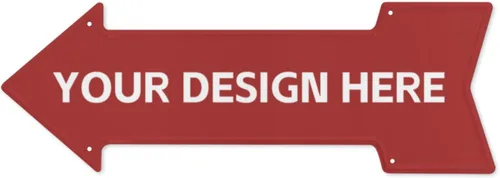 Vista 9 de Letreros personalizados para negocios al aire libre de metal con texto en inglés «Make Your Own 12X12» Letrero personalizado para jardines al aire