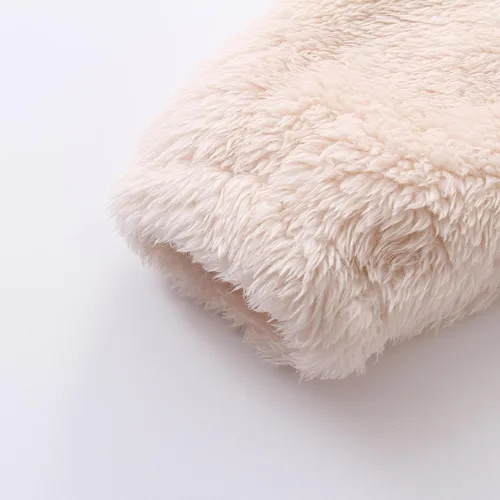 Vista 5 de Hikido Trajes de invierno de forro polar para bebé, lindo disfraz cómodo de dibujos animados para bebés de 0 a 18 meses