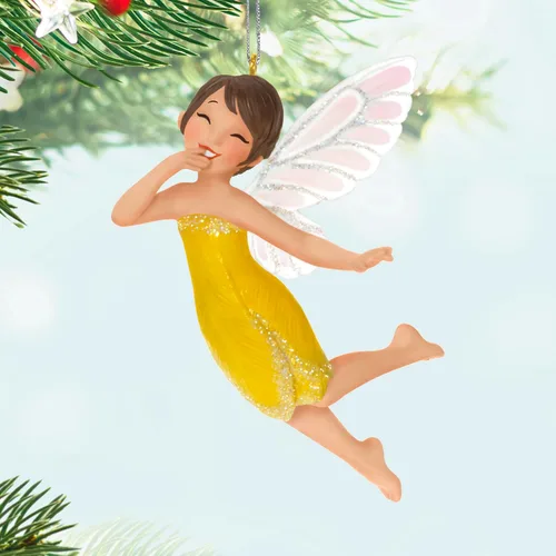 Vista 3 de Hallmark Keepsake Adorno de Navidad (Hada de azafrán de mensajeros lecheros)