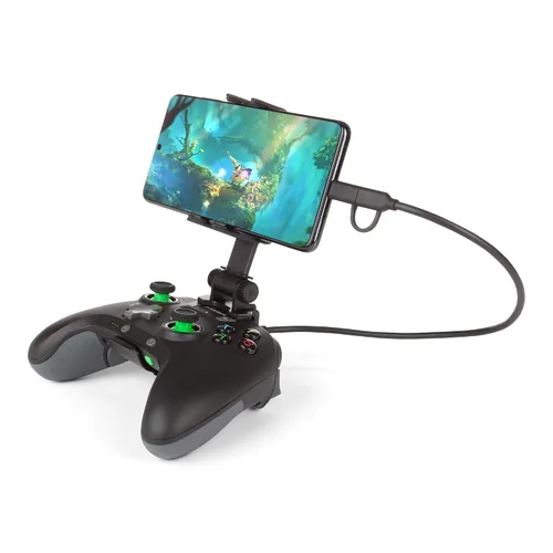 Vista 4 de PowerA Moga XP5-X Plus Bluetooth Controller for Mobile And Cloud Gaming On Android And PC Gamepad Phone Clip Gaming Controller Renewed