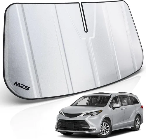 Vista 74 de MZS Windshield Sun Shade Compatible with CRV 2023-2026