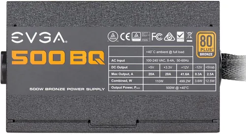 Vista 6 de Fuente de alimentación 700 B1 EVGA 80+ Bronce, 700 W 100-B1-0700-K1
