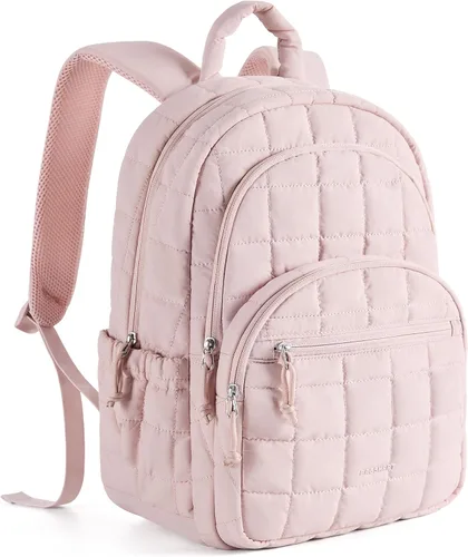 Vista 28 de BAGSMART Mochila de viaje para mujer, mochila universitaria para laptop de Negro