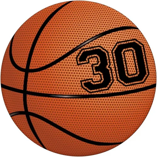 Vista 3 de PopSockets Grip - Camiseta de baloncesto con número 30 (número 30 30 30 - PopSockets Grip and Stand for Phones and Tablets)