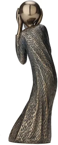 Vista 4 de Veronese Design Edvard Munch The Scream - Figura artística con acabado de bronce antiguo de 8 pulgadas