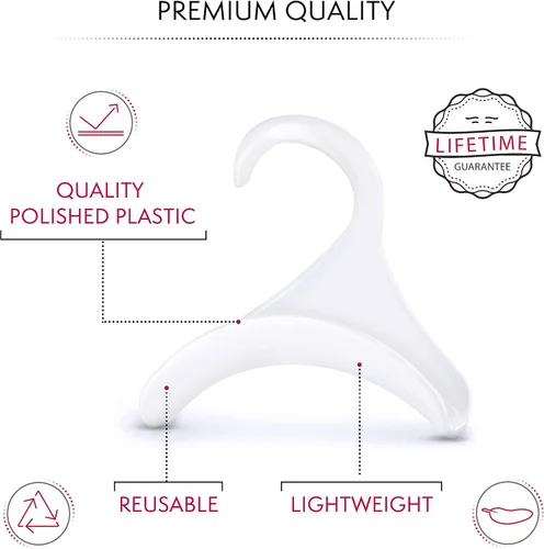 Vista 4 de Bag-a-Vie Percha para armario Ganchos organizadores de bolsos para colgar bolsas y bolsos, protege la forma de la bolsa y organiza el espacio