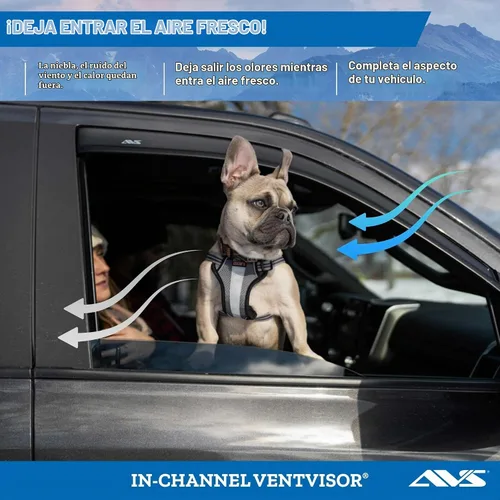Vista 2 de Deflectores de ventana 194995 de Auto Ventshade, 4