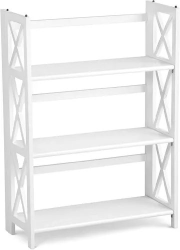 Vista 11 de Casual Home Montego - Estantería plegable con 3 estantes, color negro (nuevo)