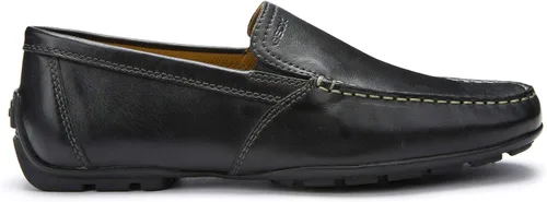 Vista 2 de Geox Mocasín de conducción Monet19 para hombre Cuero negro