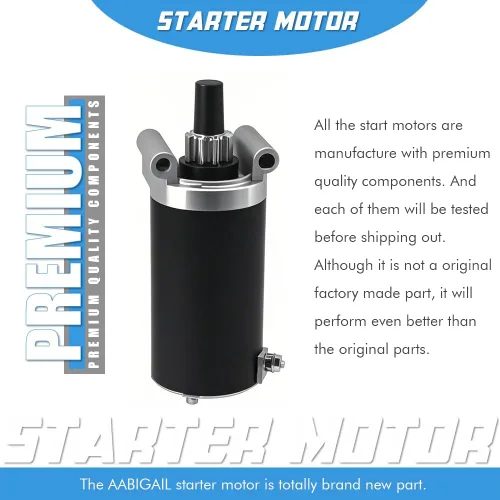 Vista 4 de Motor de arranque Kohler 7000 de repuesto para motores Courage 20HP 23HP 25HP 27HP 1999-1140051 3209801 32-098-03 KH-32-098-01-S KH-32-098-03-S