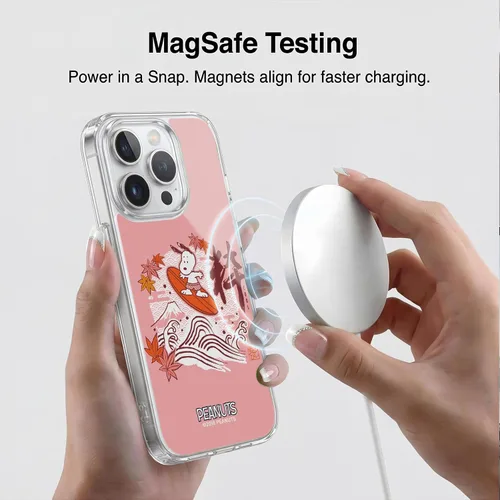 Vista 193 de Carcasa de gel para iPhone 7 Plus/iPhone 8 Plus, diseño de Snoopy Oriental de Peanuts, Badges