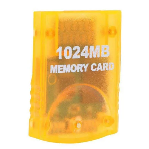 Vista 3 de DADAWE 1024MB(16344 Blocks) High Speed Gamecube Memory Card Compatible for Nintendo Wii Console Game Cube NGC GC