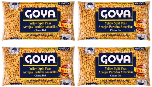 Vista 5 de Goya Guisantes amarillos, altos en fibra, secos, 16 onzas