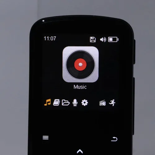 Vista 4 de M9 Sports Reproductor de MP3 HiFi Sonido sin pérdidas Control táctil inteligente Mini Clip trasero Reproductor de MP3 para entusiastas del fitness