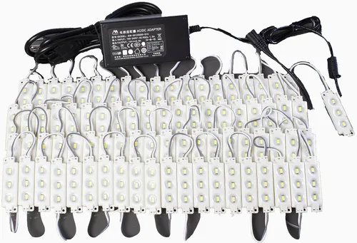 Vista 8 de módulo ligero rosado caliente magenta 5630 del escaparate de los 40ft LED con la alimentación de CA de la UL 12v
