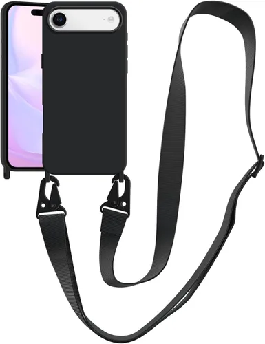 Vista 31 de Funda compatible con iPhone 8 Plus, iPhone 7 Plus/6 Plus/6S Plus con cordón, funda cruzada para iPhone con correa ajustable de silicona para iPhone