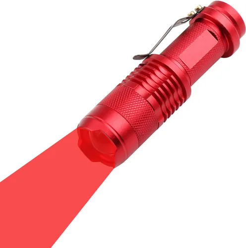 Vista 8 de Linterna ultravioleta ultravioleta ultravioleta de 395 nm, luz negra, LED de alta potencia de 3 modos de 10 yardas de largo alcance, linterna UV